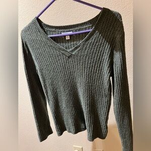 Dark green long sleeve from Croft and Borrow size M